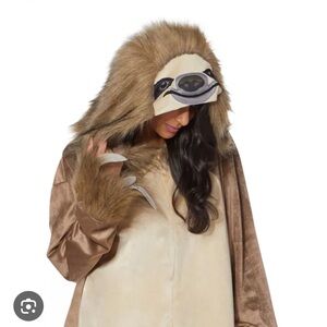 Spirit Brown Furry Sloth Costume